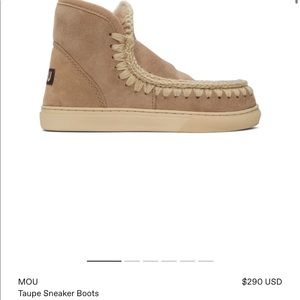 MOU sneaker boots